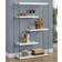 Monarch Specialties I Tempered Glass 60" Book Shelf