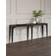 Hooker Furniture Chapman Charred Pewter Console Table