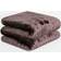 Dreamscene Luxury Faux Fur Mink Blankets Brown, Black, Yellow, Silver, Pink, Red, Purple, Beige (200x150cm)