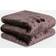 Dreamscene Luxury Faux Fur Mink Blankets Brown, Red, Purple, Pink, Black, Beige, Yellow, Silver (200x150cm)