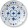 Royal Copenhagen Blue Fluted Plain Flad tallerken 17cm