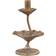 Chic Antique Leaf Decor Lysestage 20cm