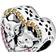 Pandora Disney Simba & Nala Heart Charm - Silver/Multicolour