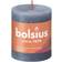 Bolsius Blockljus Rustik 80Mm Grå Stearinljus 8cm