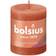 Bolsius Blockljus Rustik 80Mm Grå Stearinljus 8cm