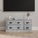 vidaXL Engineered Wood Concrete Grey TV-bänk 100x45cm