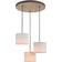 Leuchten Direkt Bark Nature Dark Pendant Lamp ∅ 52cm