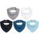 Pippi Bandana Haklapp 5-pack Light Dusty Blue