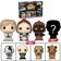 Funko Star Wars Bitty POP Actionfigur 4-Pack Luke 2,5 cm