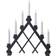Star Trading Rut Adventslysestage 43cm