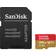 SanDisk Extreme microSDXC Class 10 UHS-I U3 V30 A2 190/130MB/s 256GB +Adapter