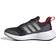 Adidas Kid's Fortarun 2.0 Cloudfoam Lace - Core Black/Silver Metallic/Better Scarlet