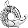 Pandora Disney Mickey Portrait Charm - Silver/Transparent