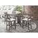 Coaster Athens Dining Set 60x60" 7