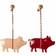 Maileg Pig Juletræspynt 2stk
