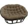 Blazing Needles Double Papasan Chair Cushions Brown (198.1x147.3)