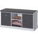 Basicwise QI004201.WT Grey Shoe Rack 39x20"