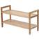 Oceanstar 15.5 H 8-Pair 2-Tier Shoe Rack