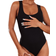 PrettyLittleThing Basic Racer Back Bodysuit - Black