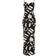 PrettyLittleThing Abstract Print Satin Cowl Neck Maxi Dress - Black