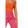 PrettyLittleThing Bandage Hook & Eye Structured Corset - Orange