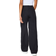 PrettyLittleThing Peach Skin Straight Leg Trousers - Black