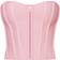 PrettyLittleThing Bandage Hook & Eye Structured Corset - Dusty Pink