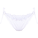 PrettyLittleThing Frill Edge Ruched Back Bikini Bottoms - White