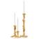 Polspotten Drip Gold Värmeljuslykta 25cm