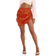 PrettyLittleThing Gathered Mini Skirt - Orange