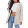 PrettyLittleThing Oversized Shoulder Padded Blazer - Stone