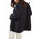 PrettyLittleThing Longline Oversized Curved Hem Blazer - Black