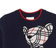 Burberry Kid's Intarsia Bear Wool Blend Sweater - Midnight Blue