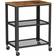 Vasagle 2 shelves Brown Rullbord 40x60cm