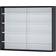 Inter Link Vitrine Compilati Zwart Wit 60 x 80 x 9.5 cm