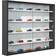 Inter Link Vitrine Compilati Zwart Wit 60 x 80 x 9.5 cm