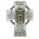 Irish Home Blessing Cross Multicolor Väggdekor 15.2x20.3cm
