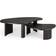 Ethnicraft Boomerang Dark Brown Coffee Table 30.3x33.5"