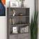 vidaXL Superior Hamar Pino Macizo Gris 85 x 35 x 100 cm Aparador