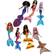 Mattel Disney the Little Mermaid Ultimate Ariel Sisters 7 Pack