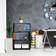 Furinno Flexi 4-Tier Rack Espresso Storage Cabinet