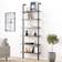 Nathan James Theo Oak/Black Book Shelf 215.9cm