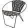 Stylecraft Galaxia Iron Hoop Lounge Chair