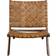 Stylecraft Brown Basket Weave Lounge Chair