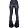 PrettyLittleThing Seam Detail Split Hem Skinny Trousers - Black