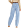 PrettyLittleThing Petite Open knee Boyfriend Jeans - Light Blue