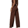 PrettyLittleThing Woven Double Belt Loop Suit Trousers - Chocolate Brown