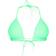 PrettyLittleThing Frill Edge Padded Bikini Top - Green