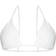 PrettyLittleThing Triangle Mix & Match Bikini Top - White