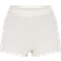 PrettyLittleThing Crinkle Rib Hot Pants - Cream